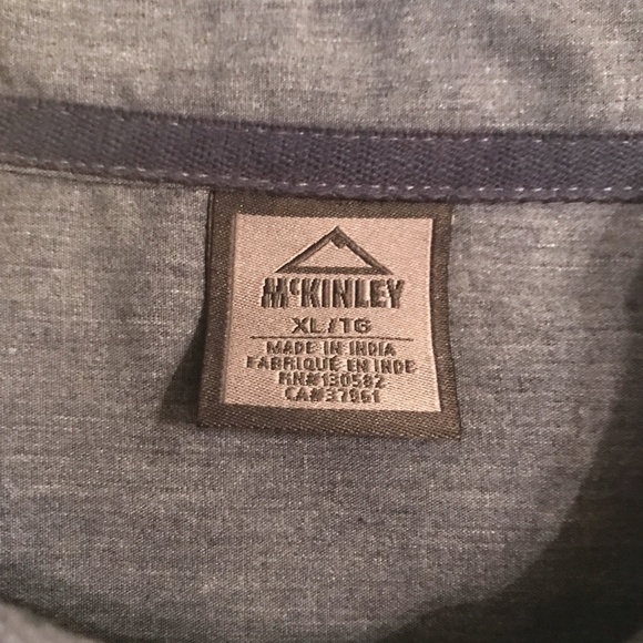 McKINLEY MEN'S SHIRT SIZE XL - Picture 4 of 5